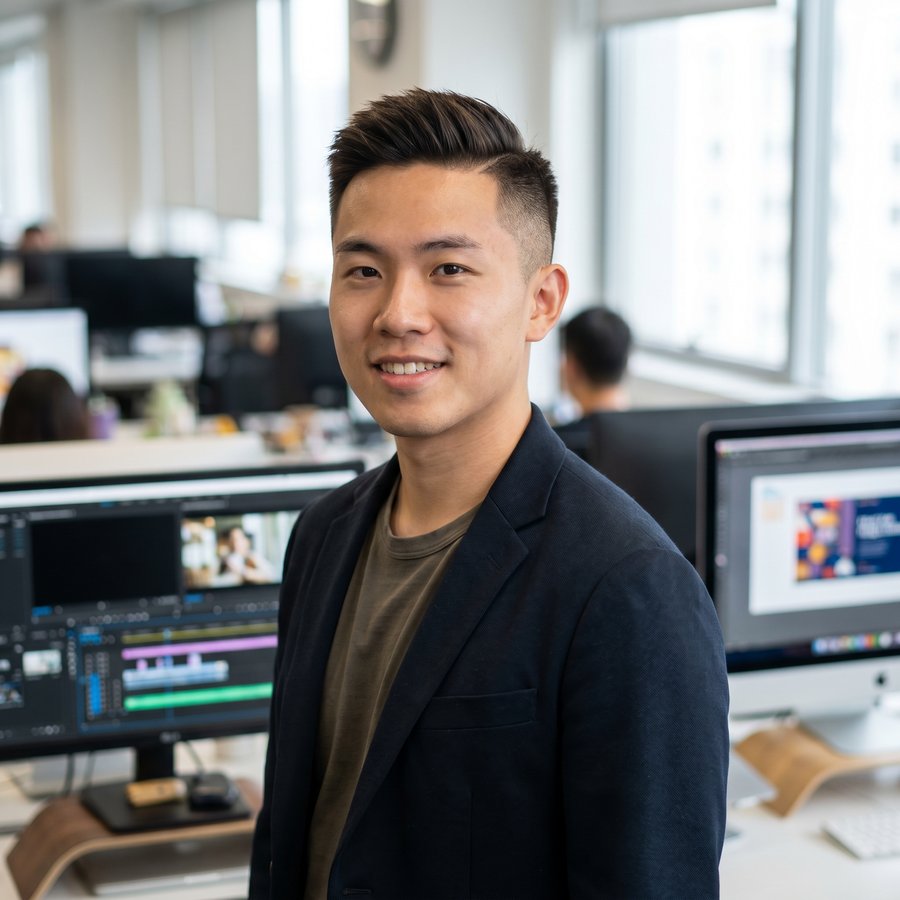 每日大赛视频制作总监张明远